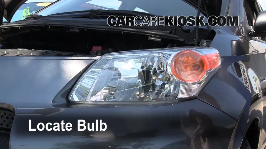 2008 Scion xD 1.8L 4 Cyl. Lights Turn Signal - Front (replace bulb)
